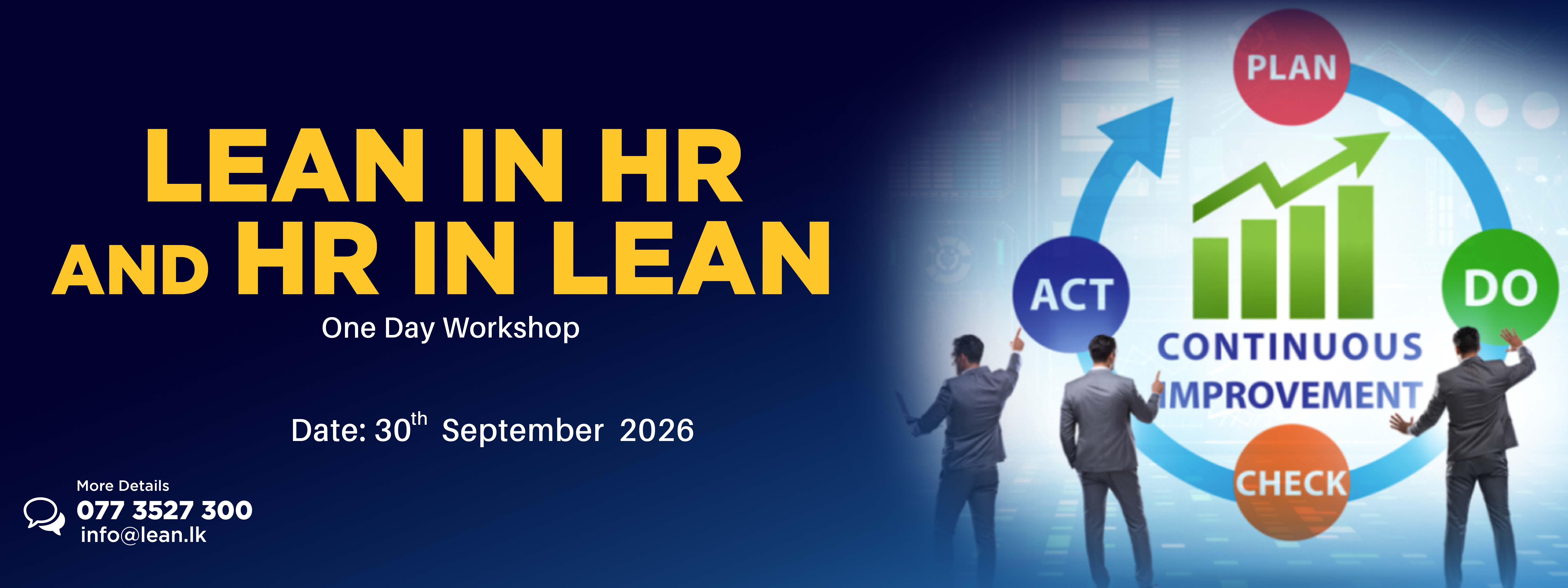 Leant In INSTITUTE OF LEAN MANAGEMENT
